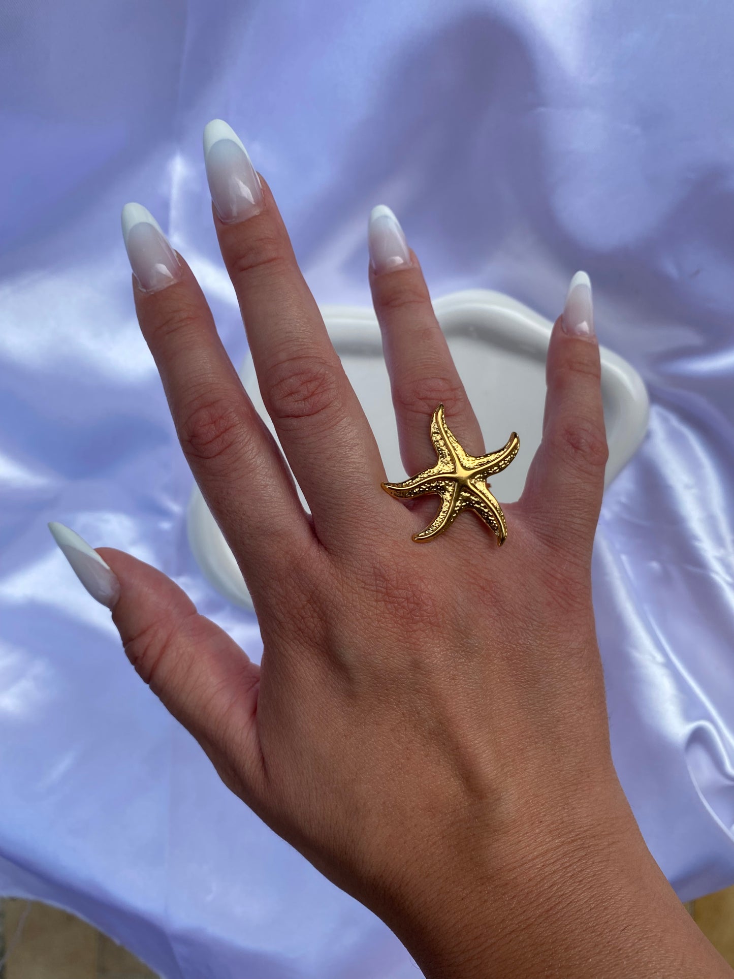 Anello stella marina