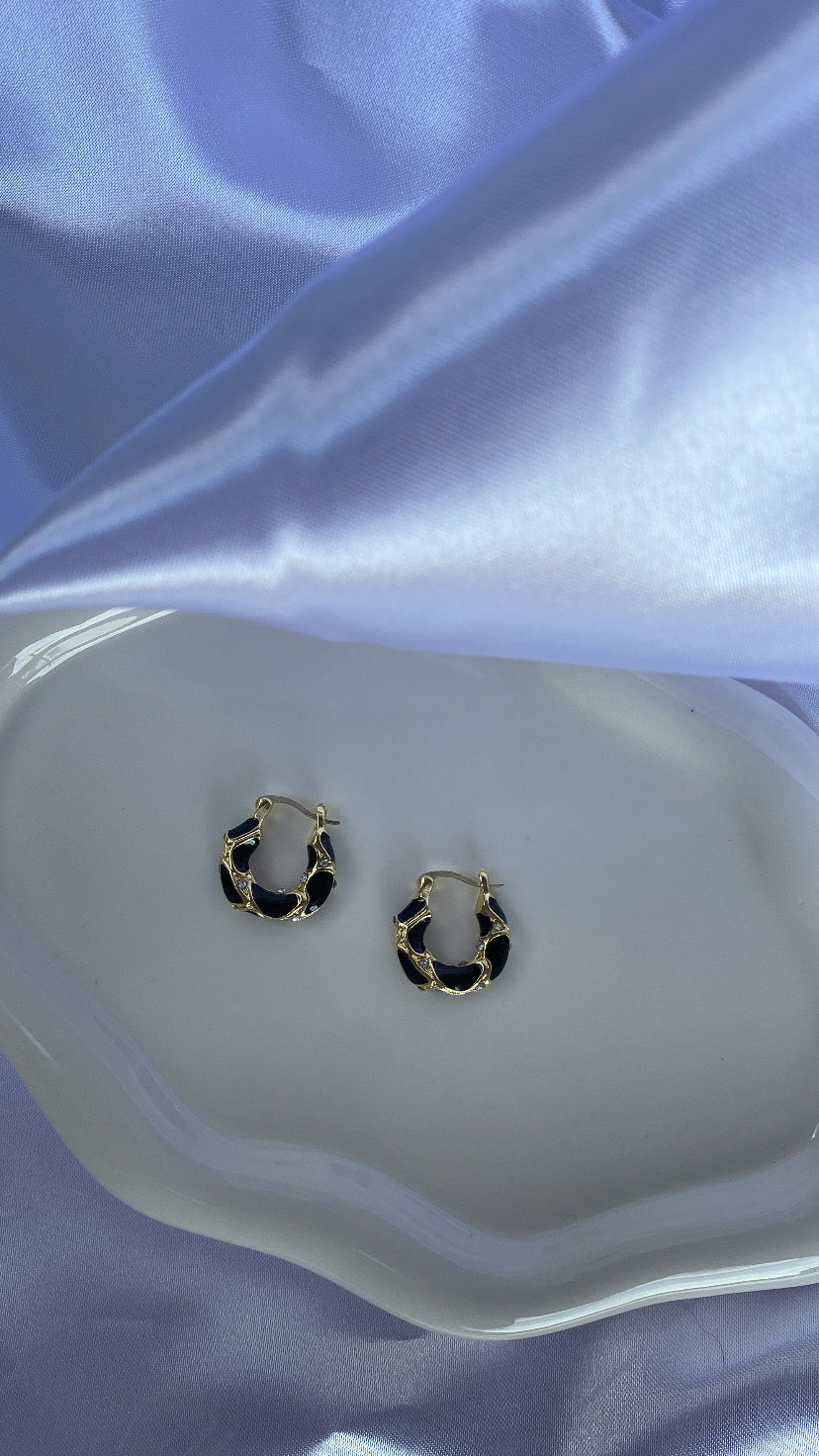Cerchietti Hoops maculati