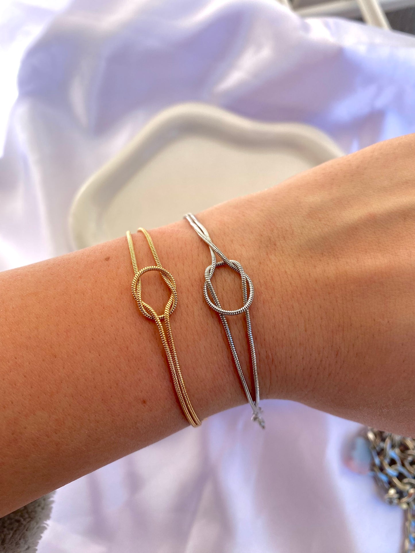 Bracciale incastro per lui e per lei