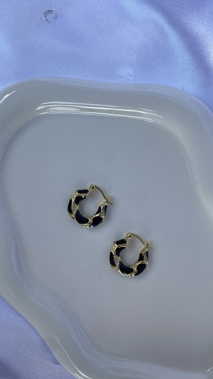 Cerchietti Hoops maculati
