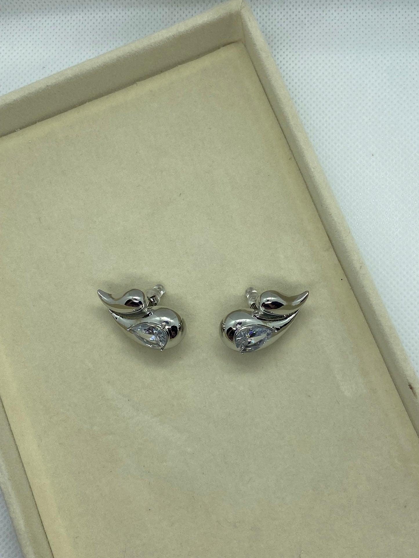 Orecchino Nuvola Silver