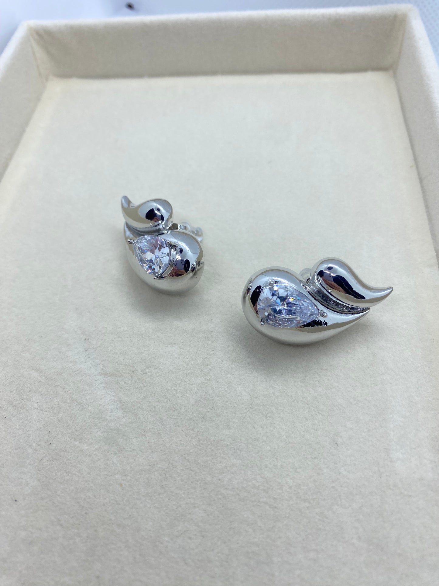 Orecchino Nuvola Silver