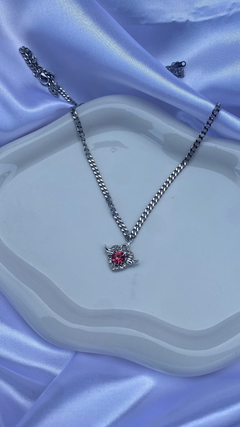 Collana amuleto Silver