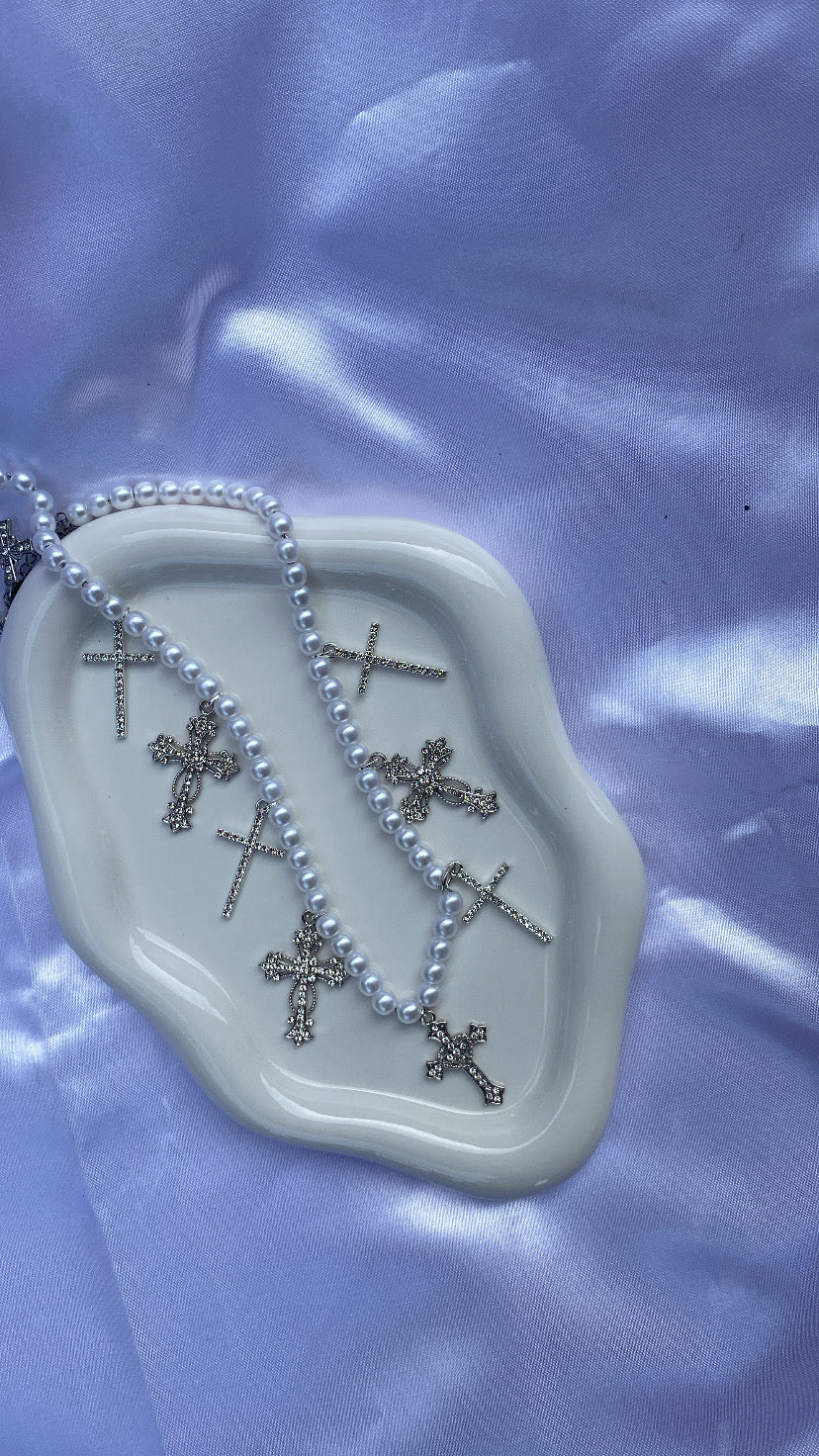 Collana multi perle