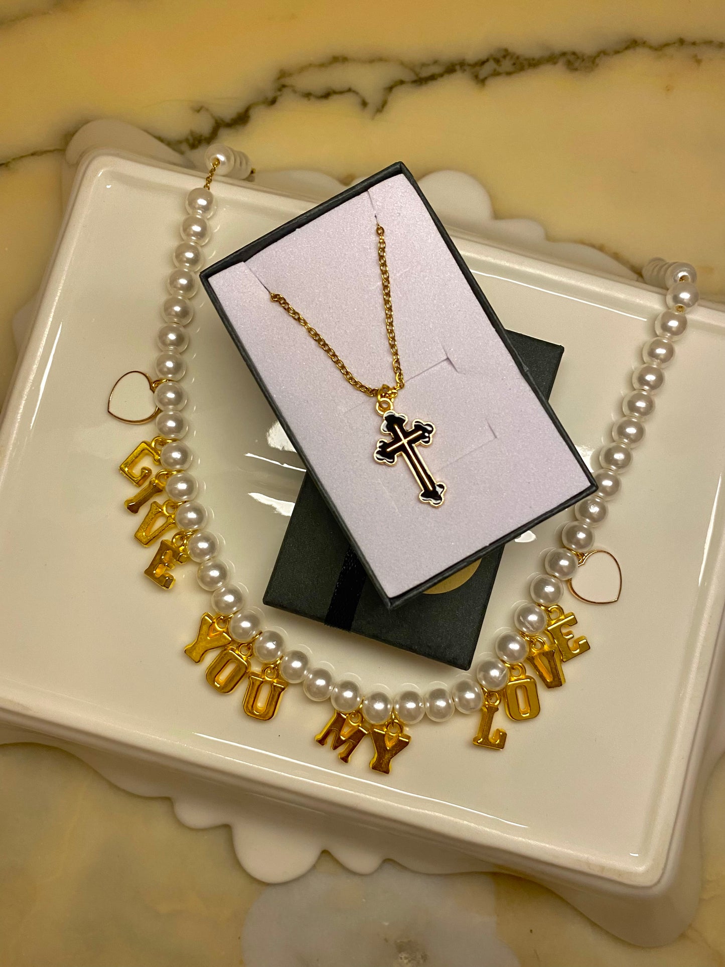 Collana Give you My love oro
