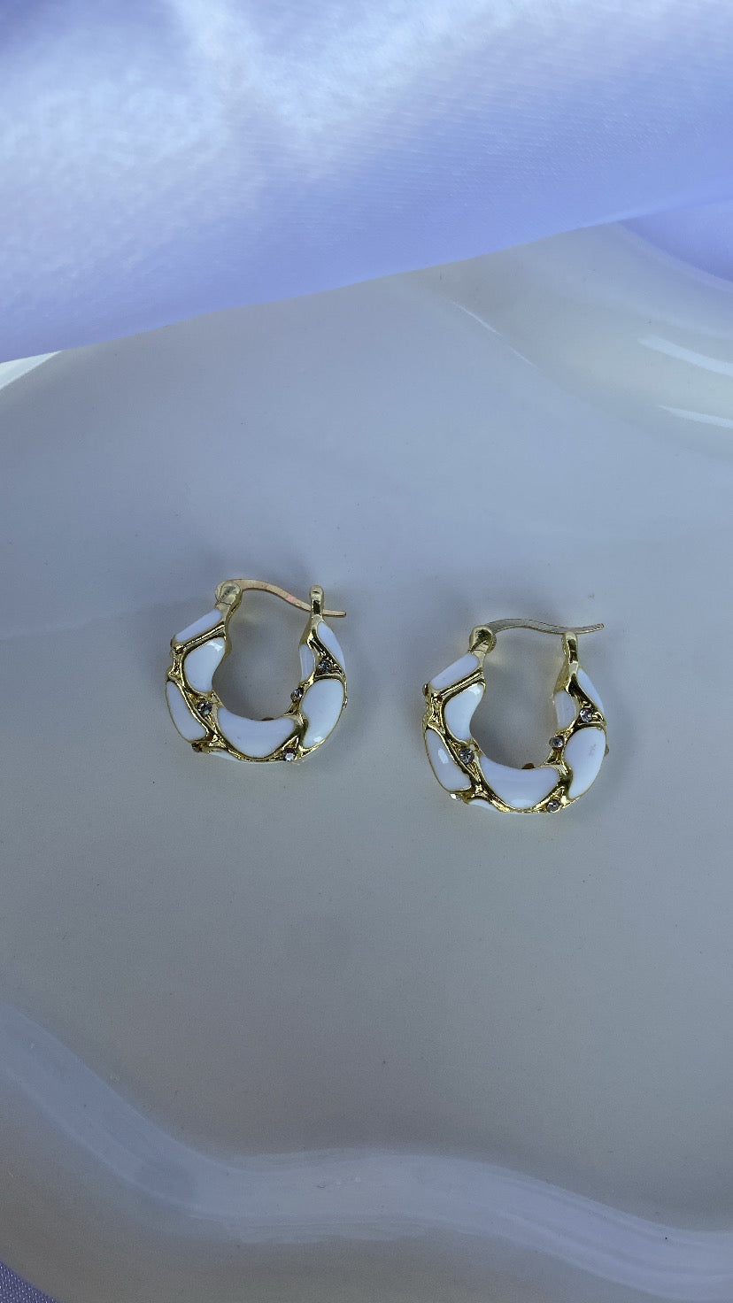 Cerchietti hoops maculati
