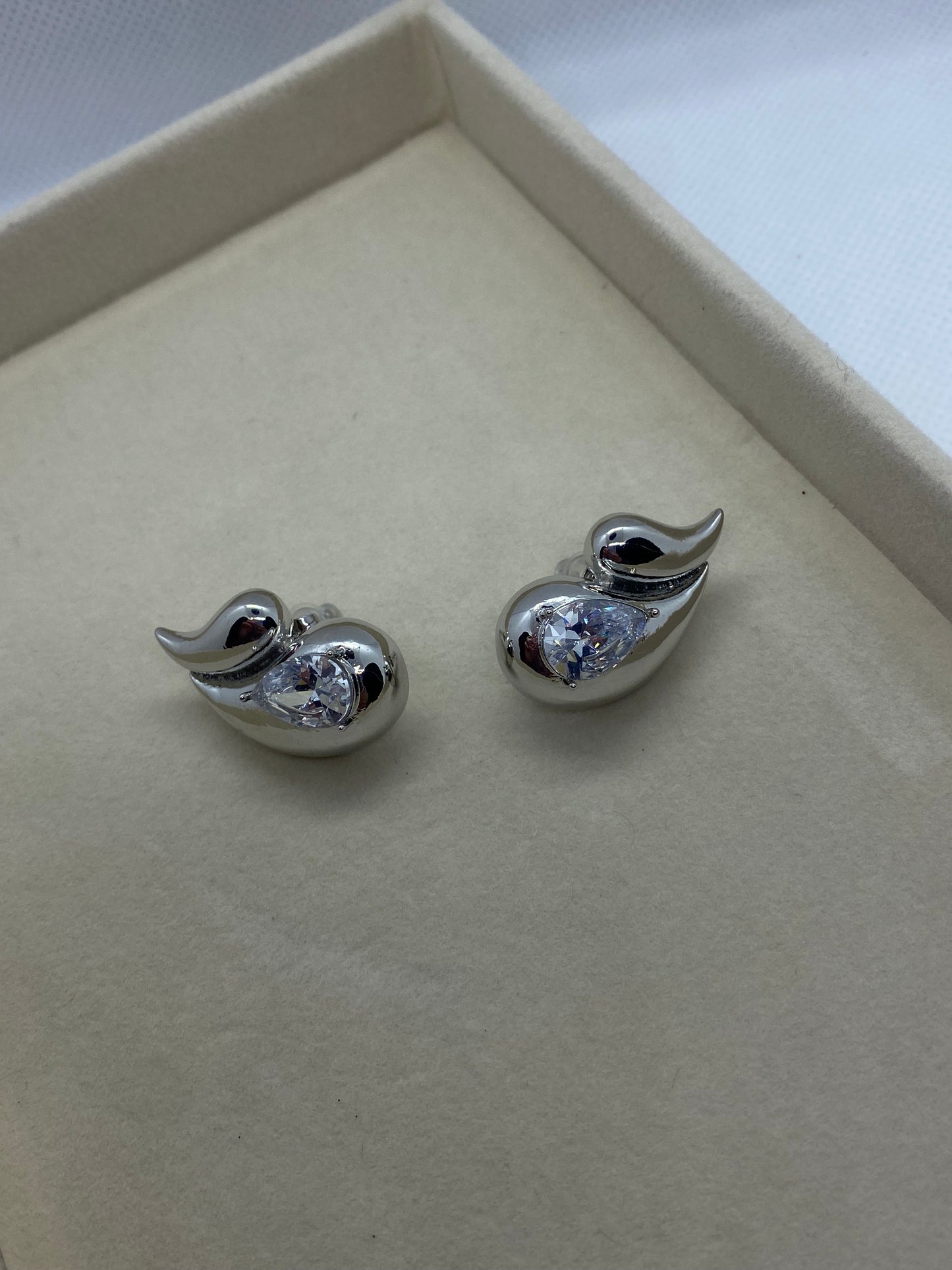 Orecchino Nuvola Silver