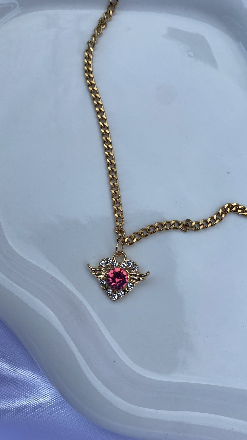 Collana amuleto gold
