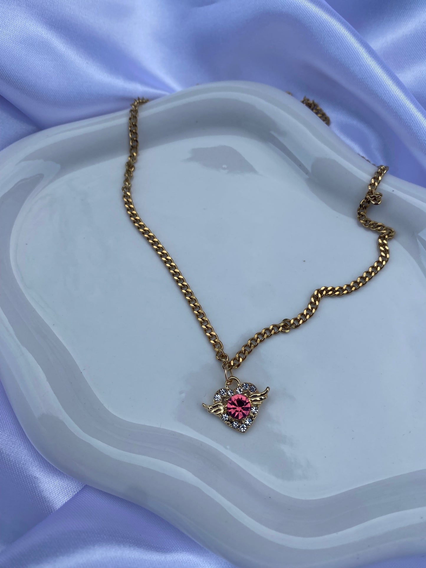Collana amuleto gold