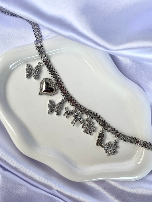 Collana bad silver