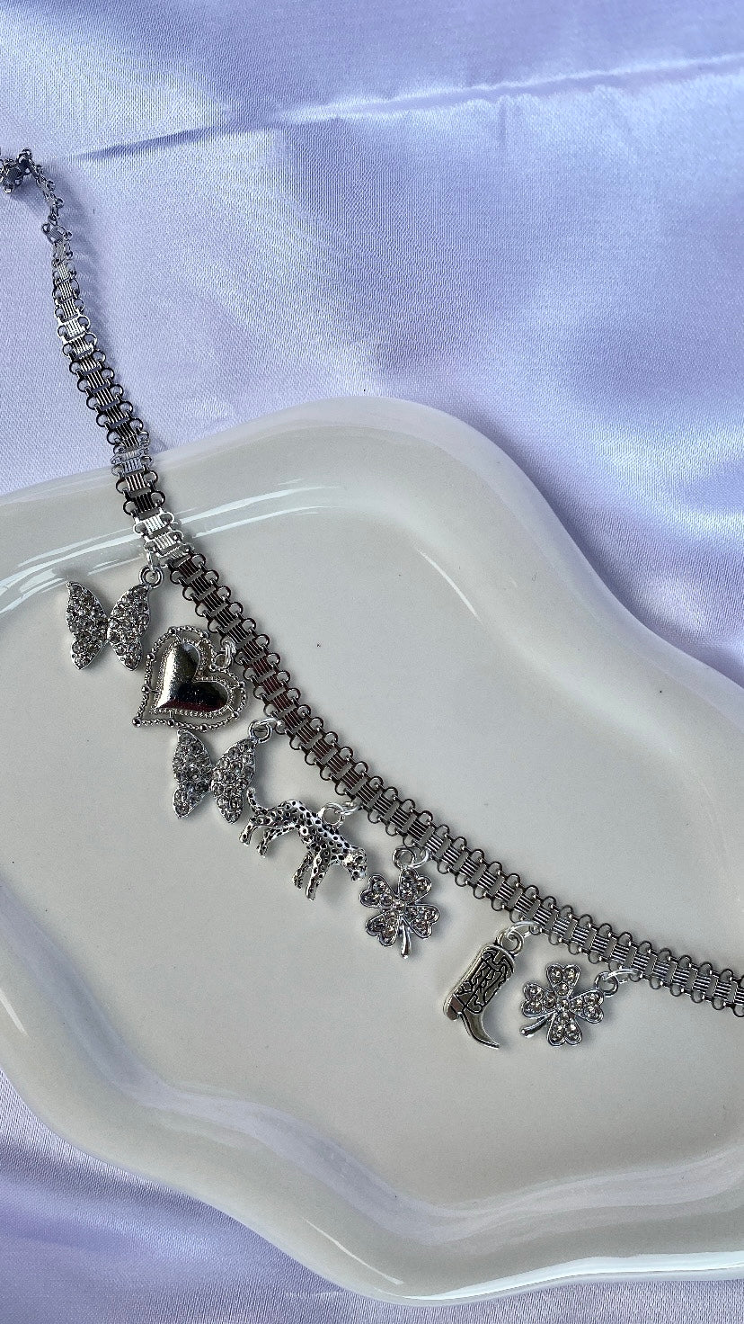 Collana bad silver