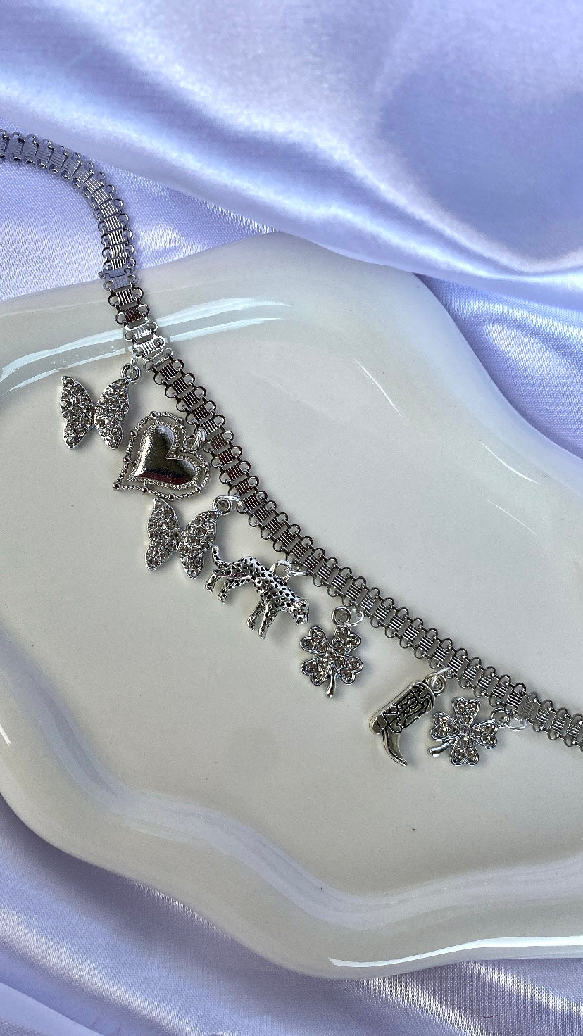 Collana bad silver