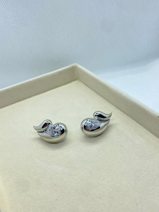 Orecchino Nuvola Silver