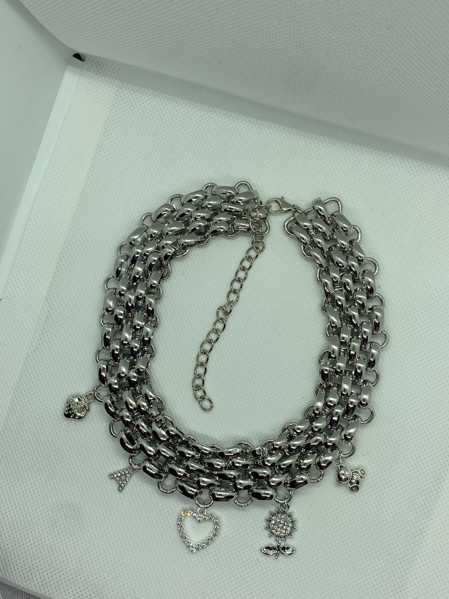 Girocollo rings personalizzato argento