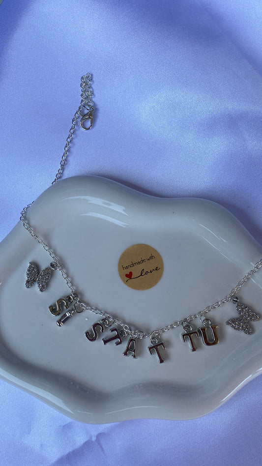 Collana si stat tu argento